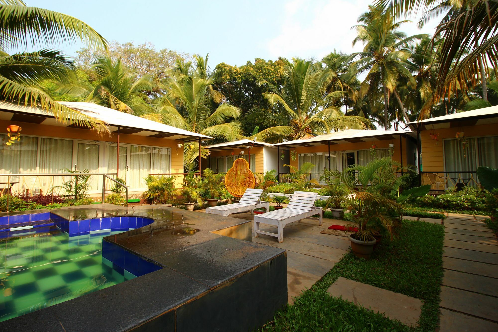 Collection O Retreat Morjim Resort Bagian luar foto